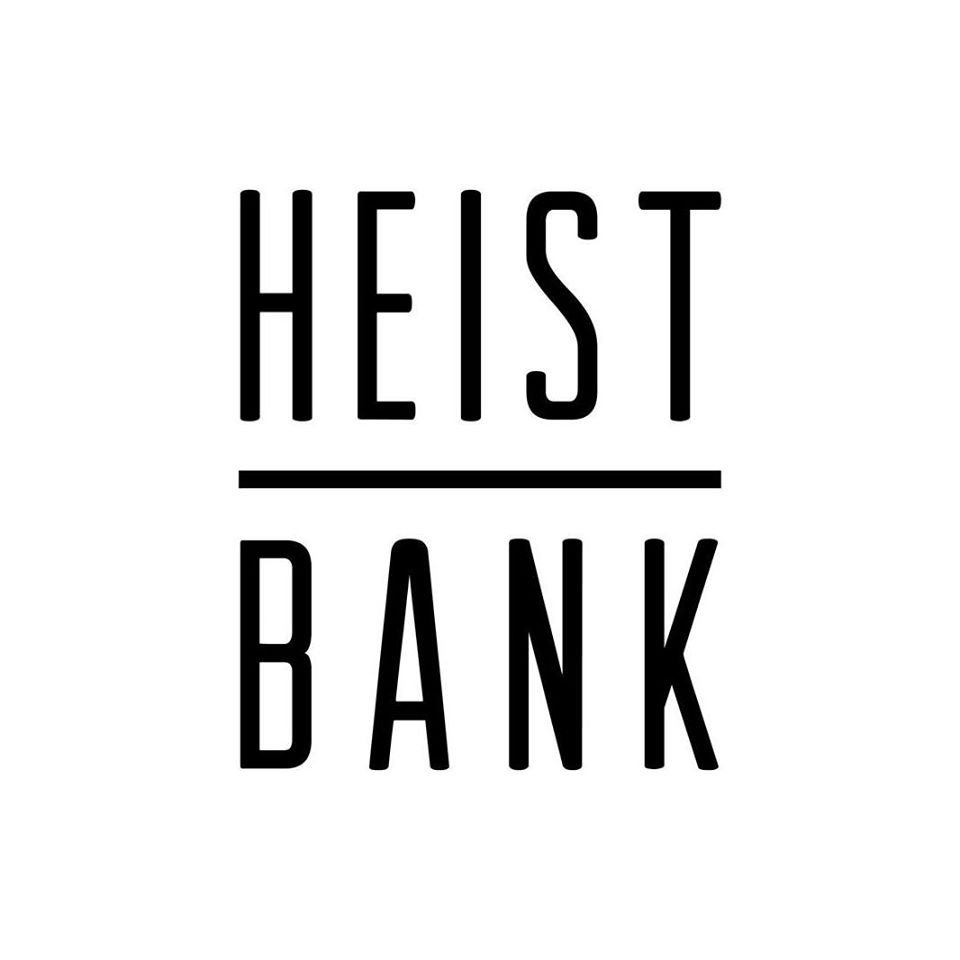 Door supervision services in London logo of our client Heist Bank